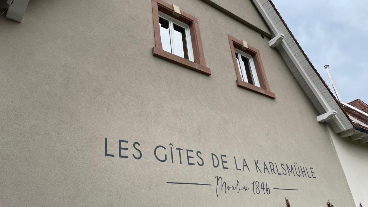 Les Gites De La Karlsmuhle Haguenau Exteriör bild